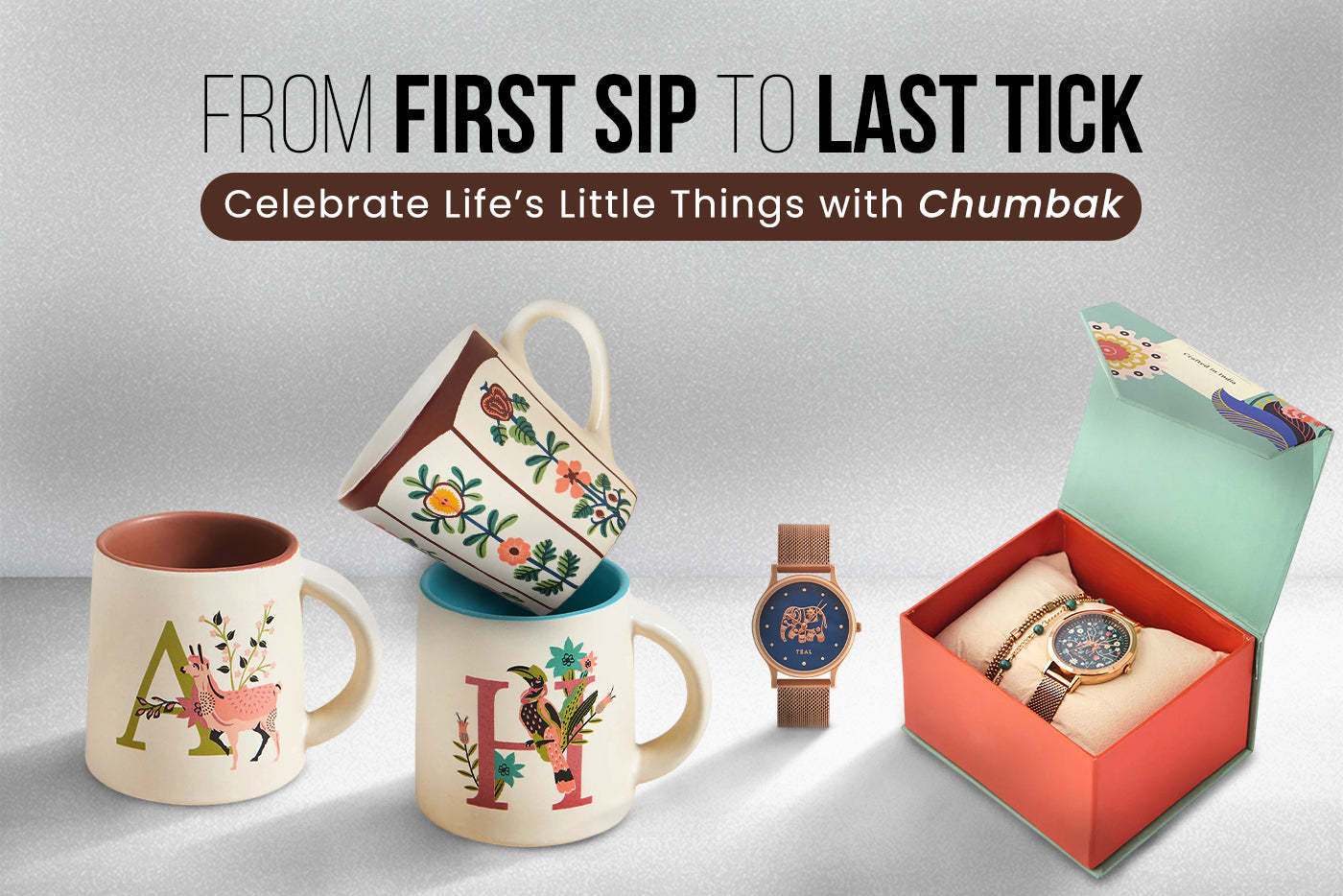 From First Sip to Last Tick: Celebrate Life’s Little Things with Chumbak