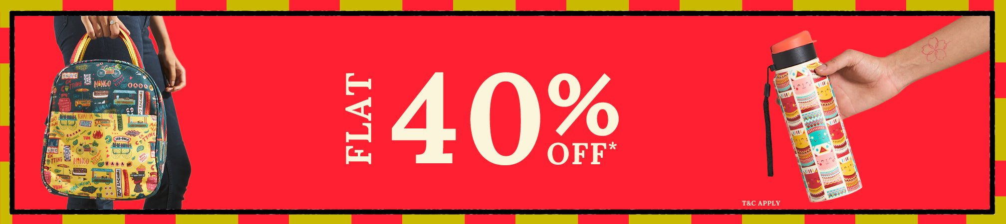 FLAT 40% OFF