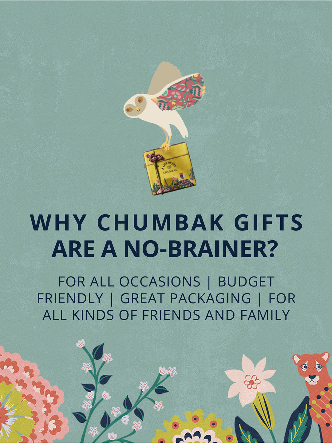 Teal by Chumbak Phool Jaal Work Tote