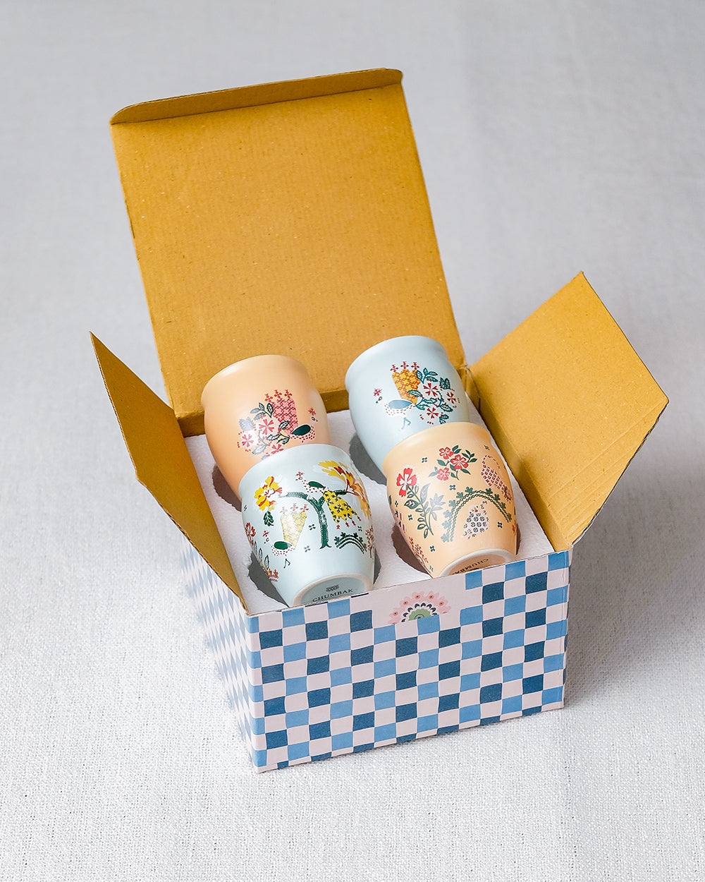 Jaipur Gardens Kulhad Gift Box - Set of 4