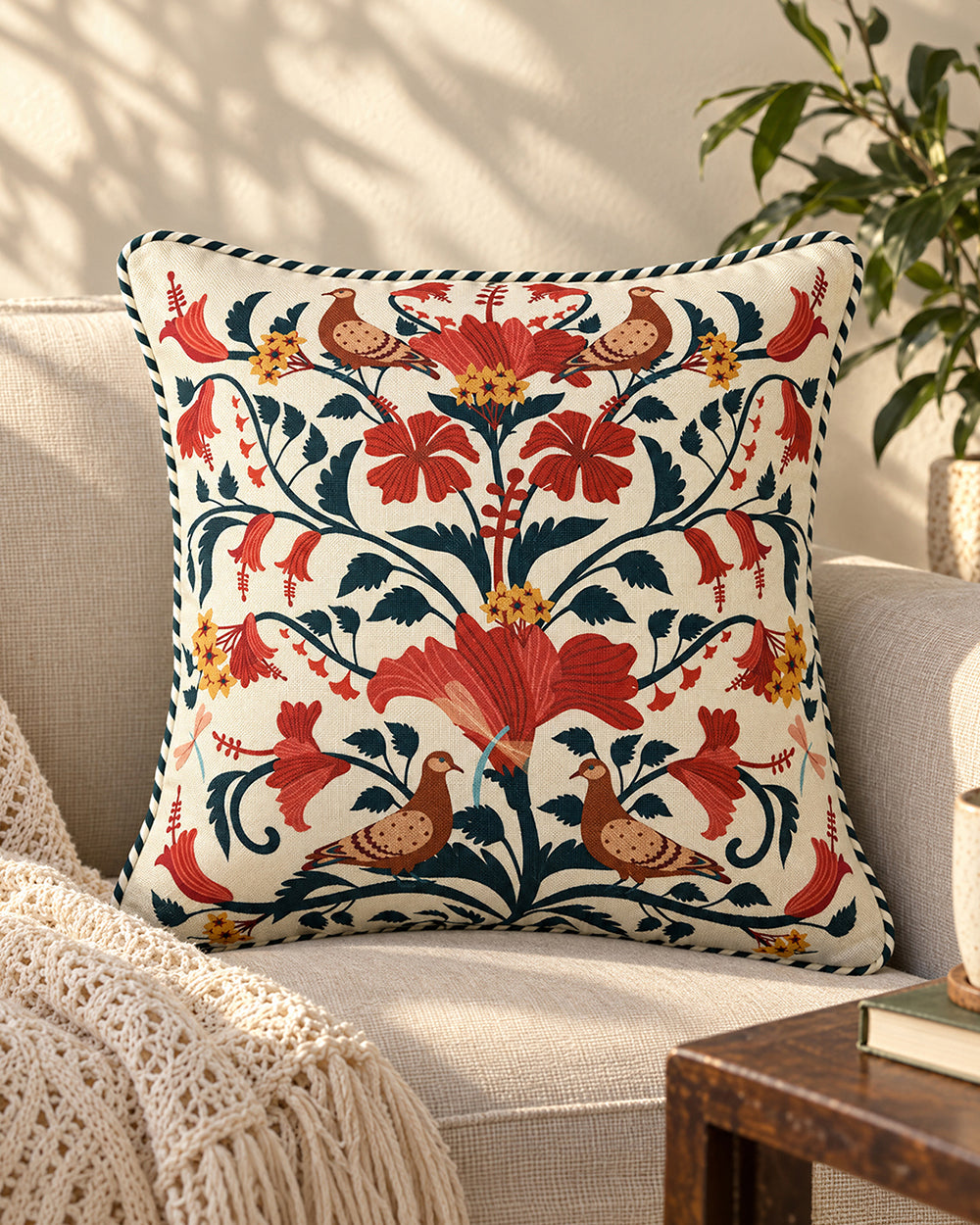 Guldasta Cushion Cover | Haveli Socials