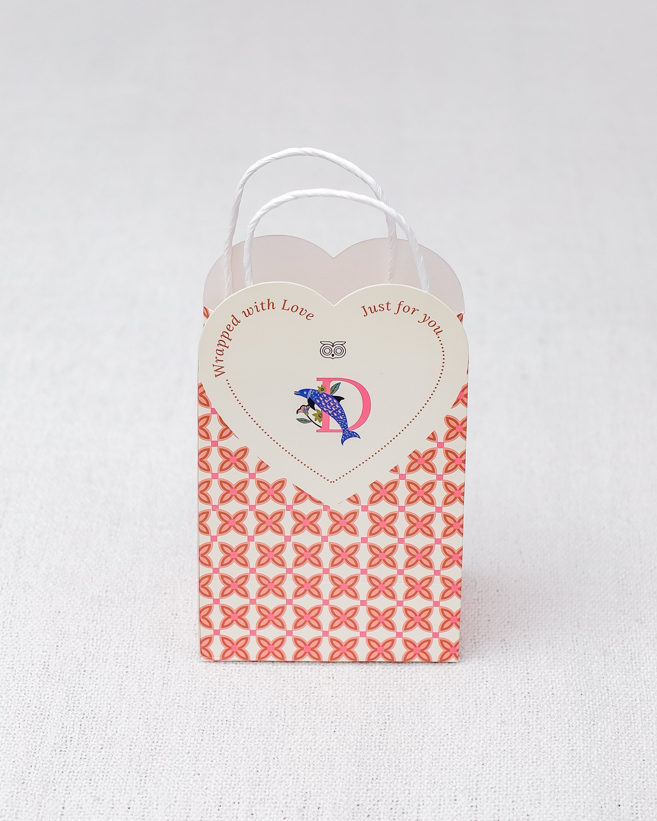 "To D, with Love" Gift Bag - Dolphin