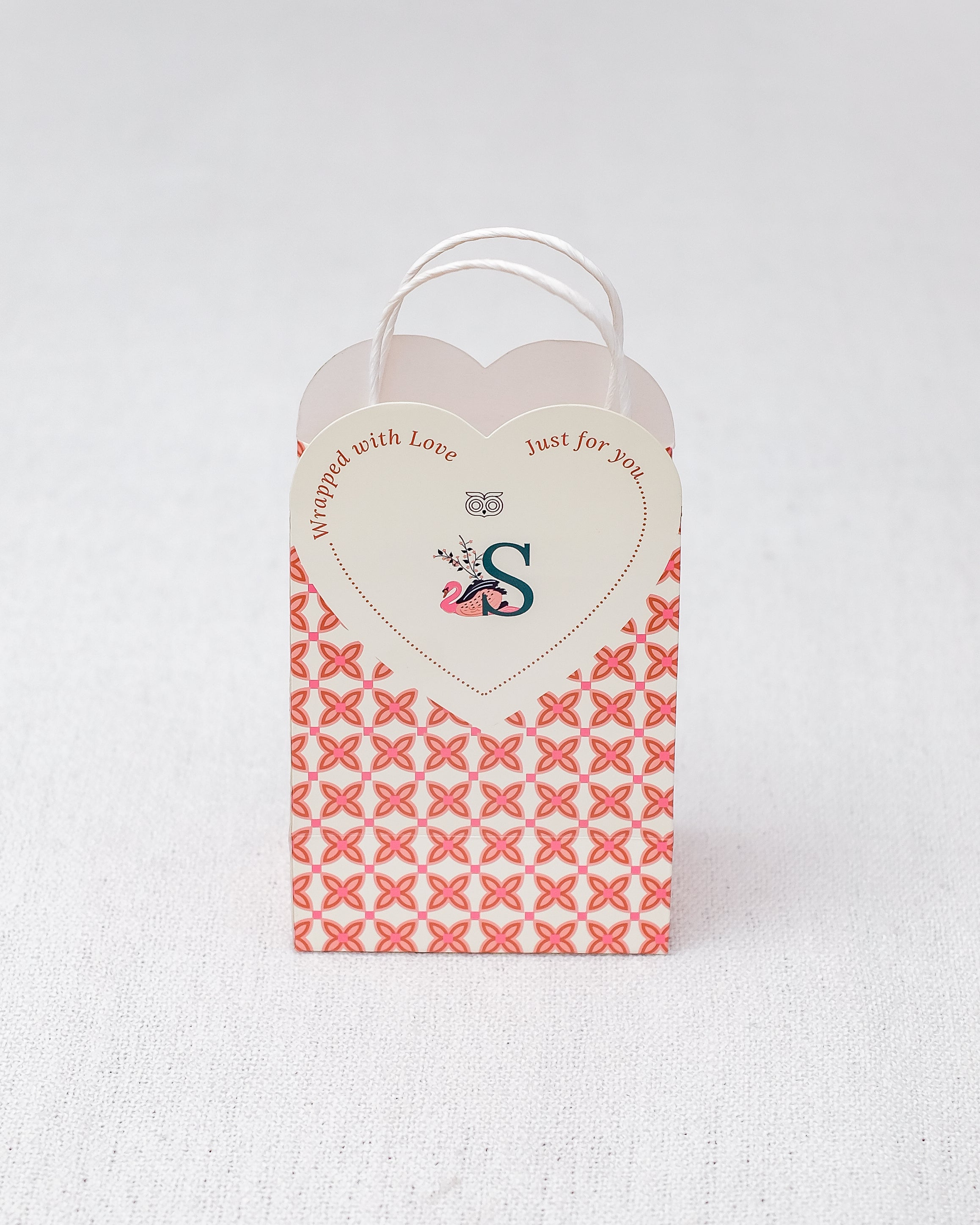 "To S, with Love" Gift Bag - Swan