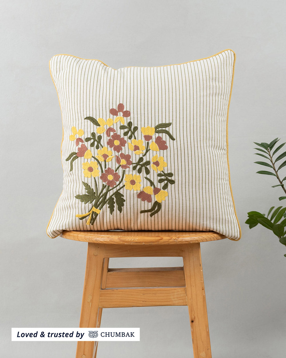 Floret Cushion Cover, 16"