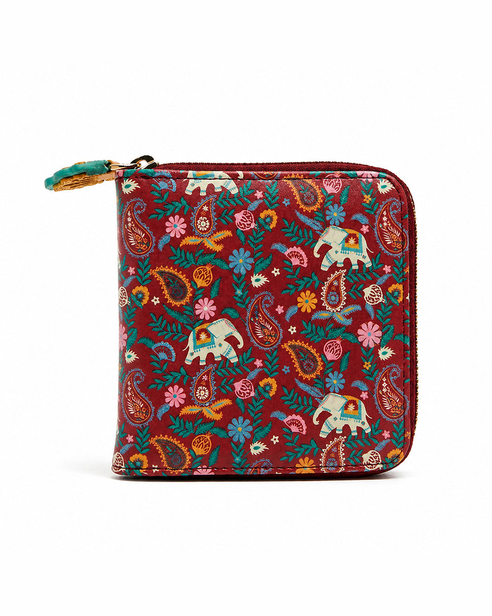 Paisley Blossoms Mini Wallet