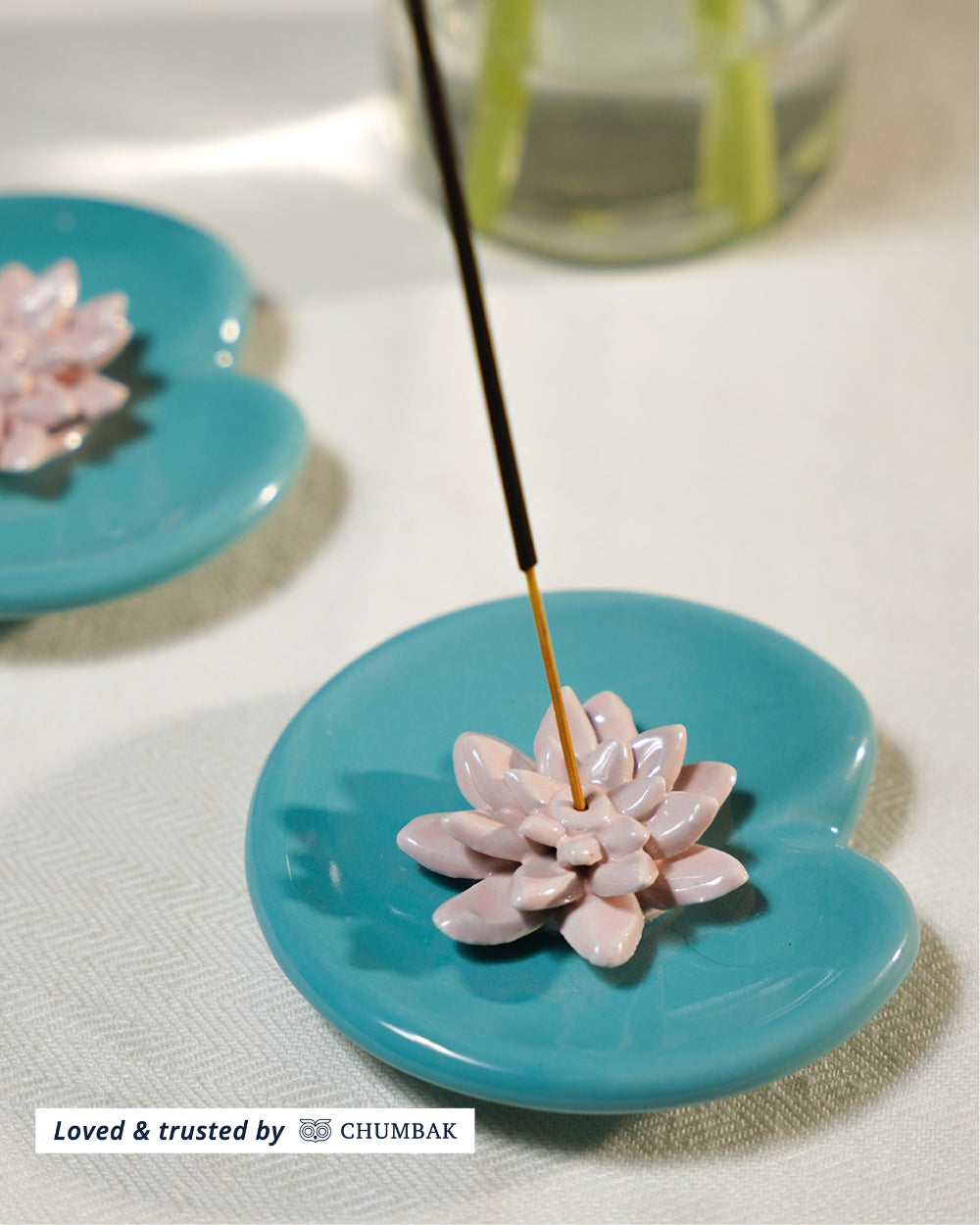 Kumud- Lilypad incense stick holder