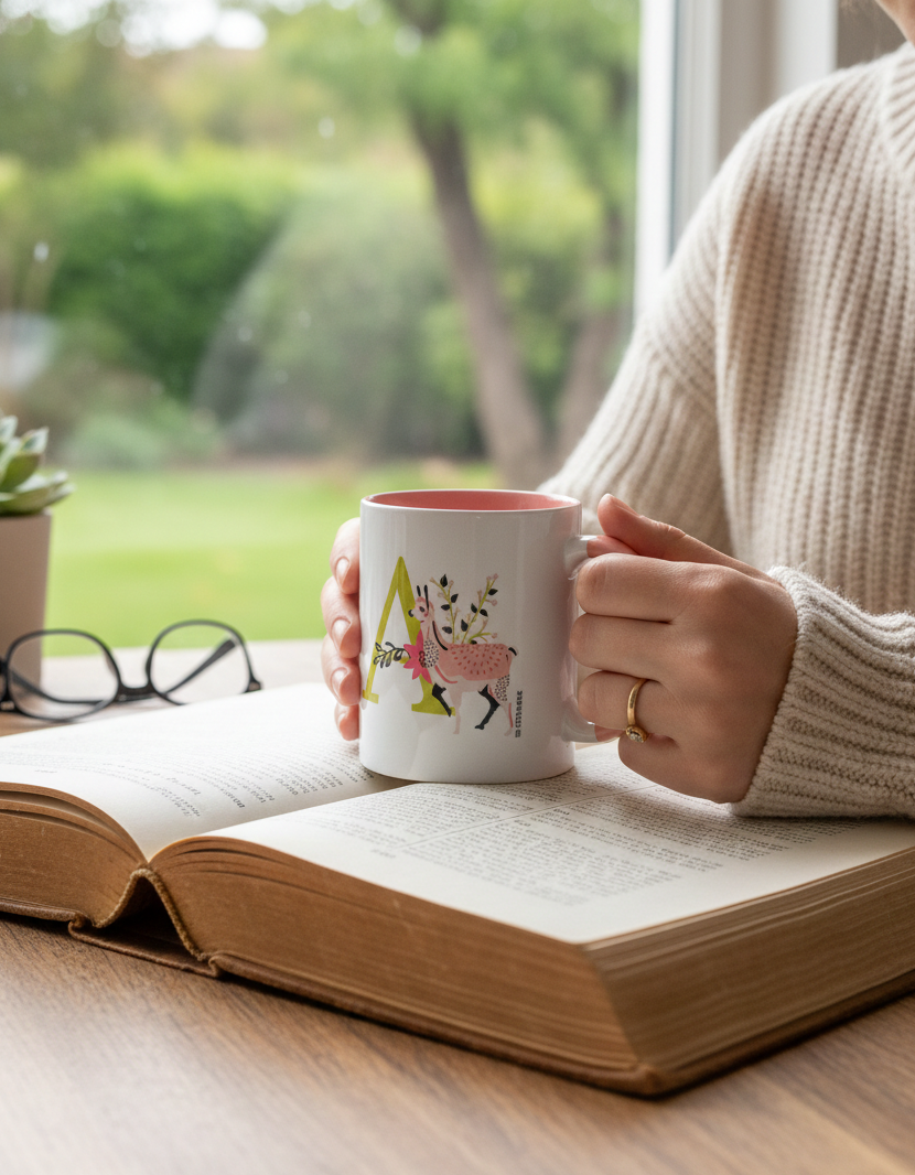 Alpaca Mug – A | Gloss Finish