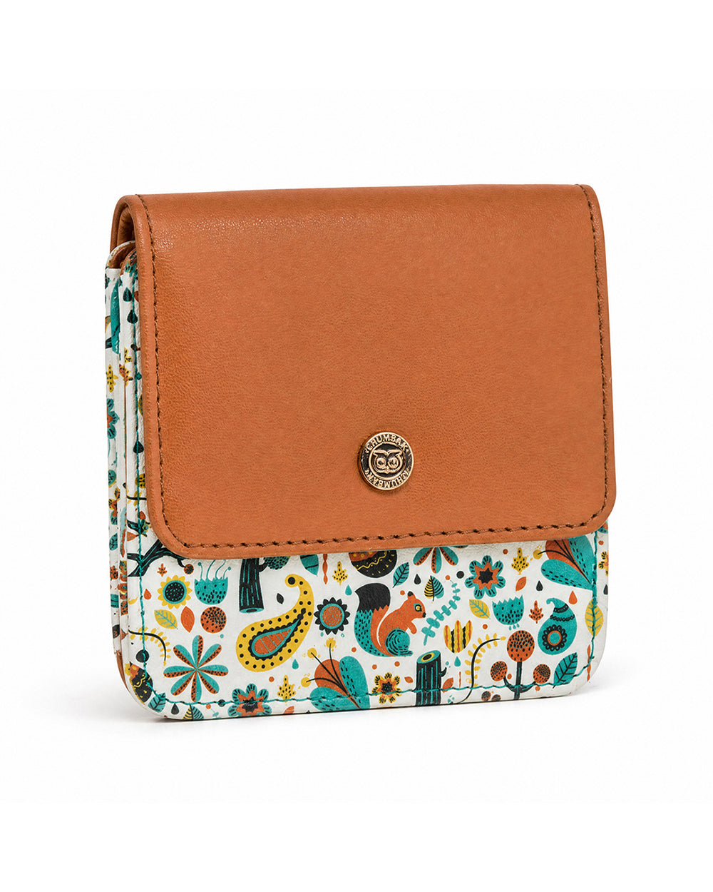 Magical Jungle Snap Button Wallet