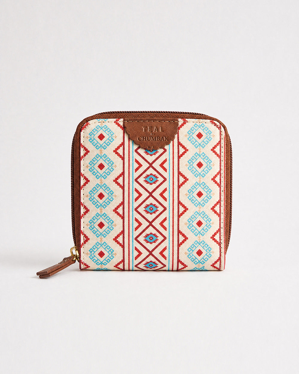 TealByChumbak Mercado Aztec Mini Wallet