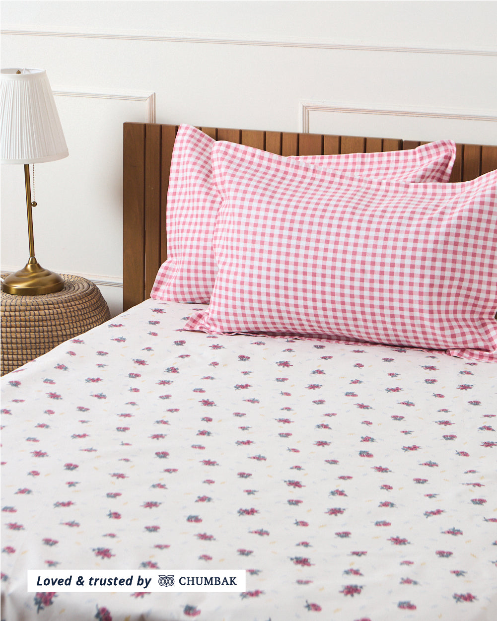 Bloom Story - Queen Size Bedsheet Polycotton