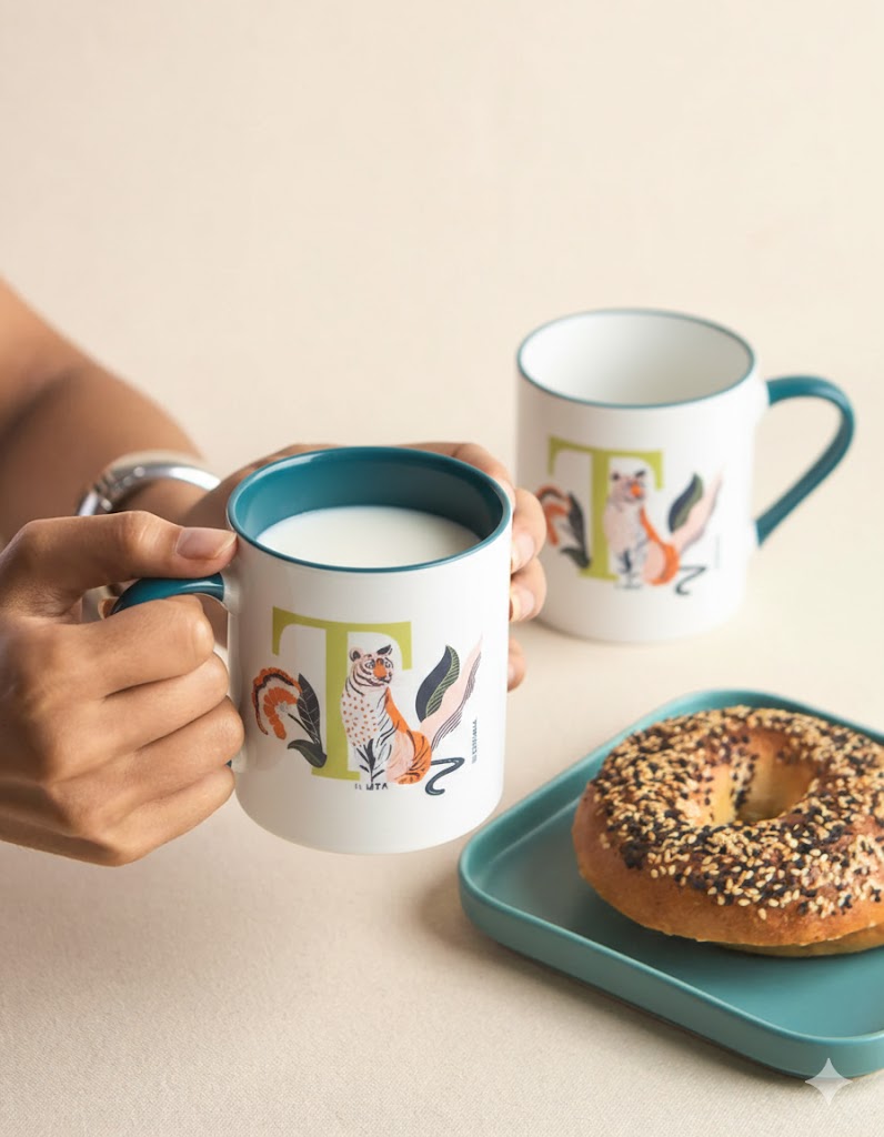 Tiger Mug – T | Gloss Finish