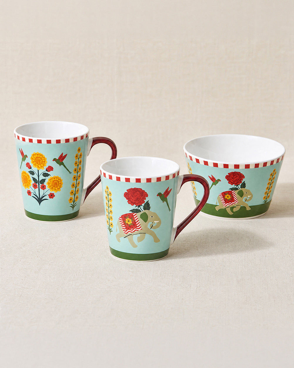 Rani Bagh Tea Trio Gift Set - Set of 3 | Palace Memoirs