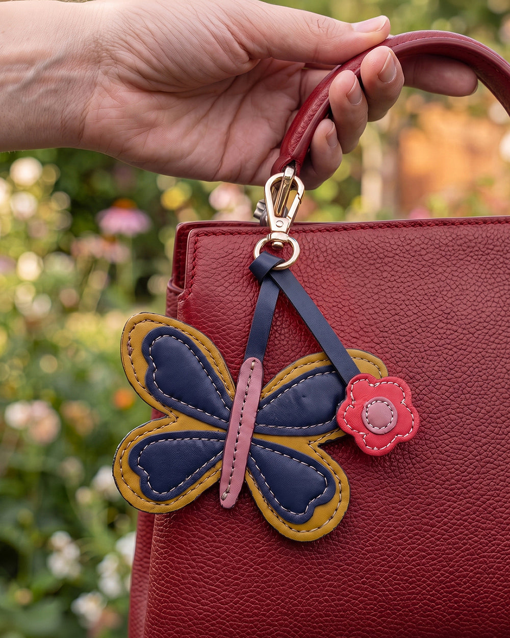 Social Butterfly Bag Charm | Forest Folklore