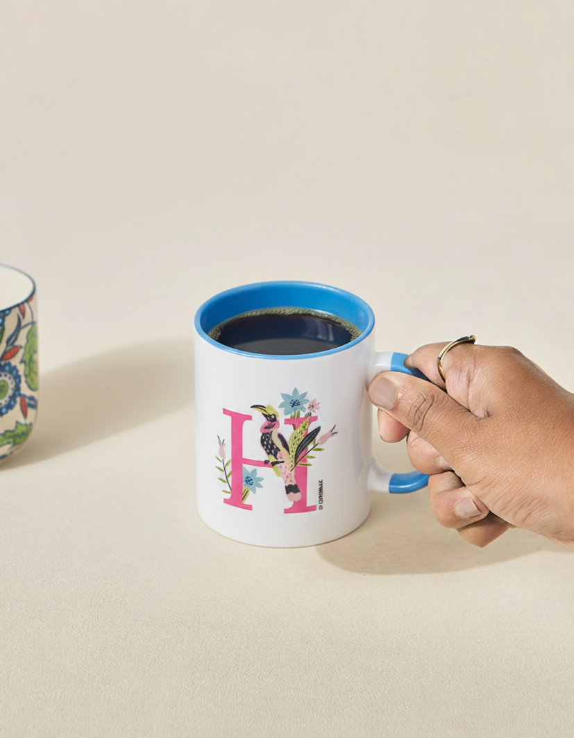 Hornbill Mug – H | Gloss Finish
