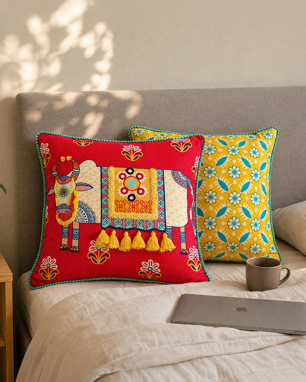 Moo-s like Jagger Kutch Cushion Cover