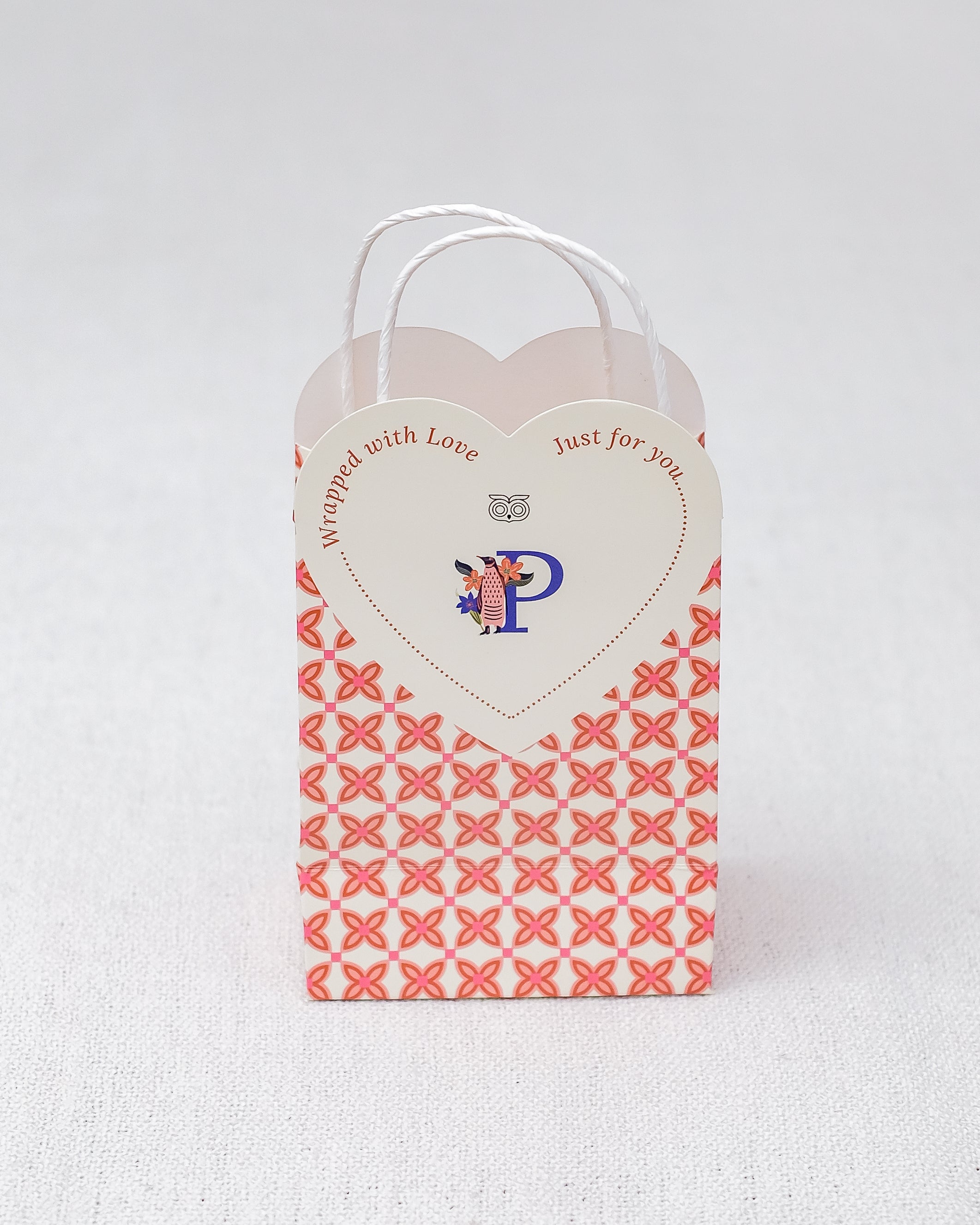 "To P, with Love" Gift Bag - Penguin