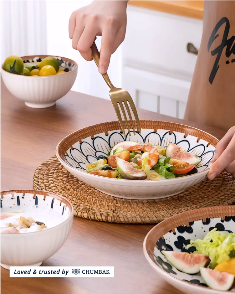 Ceramic Rice Bowl set