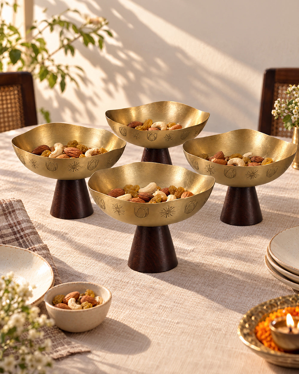CharBagh Bowls Set of 4 | Haveli Socials