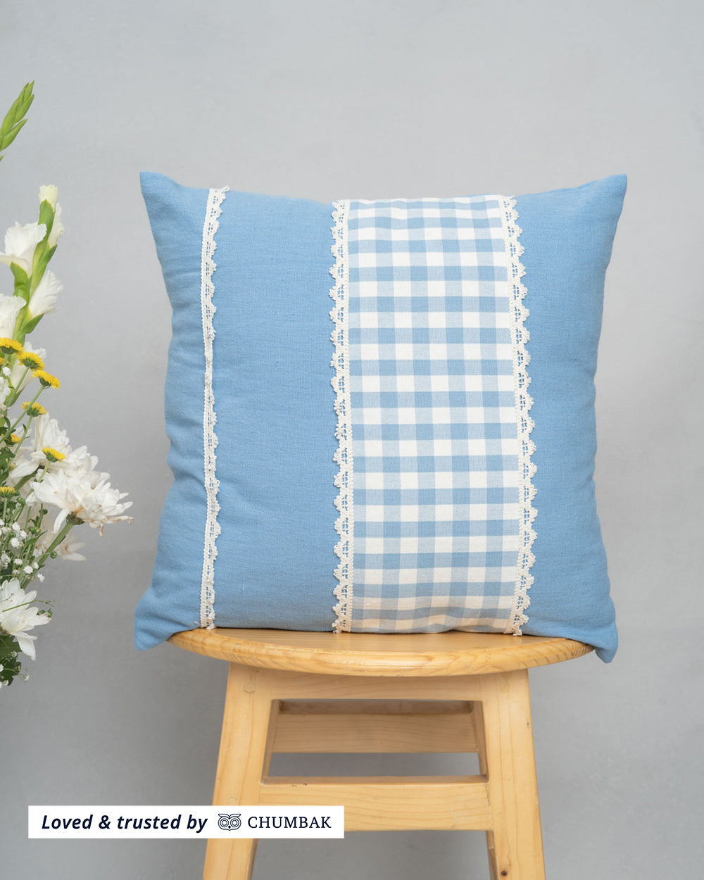 Heirloom Patchwork Cushion Cover, 16"