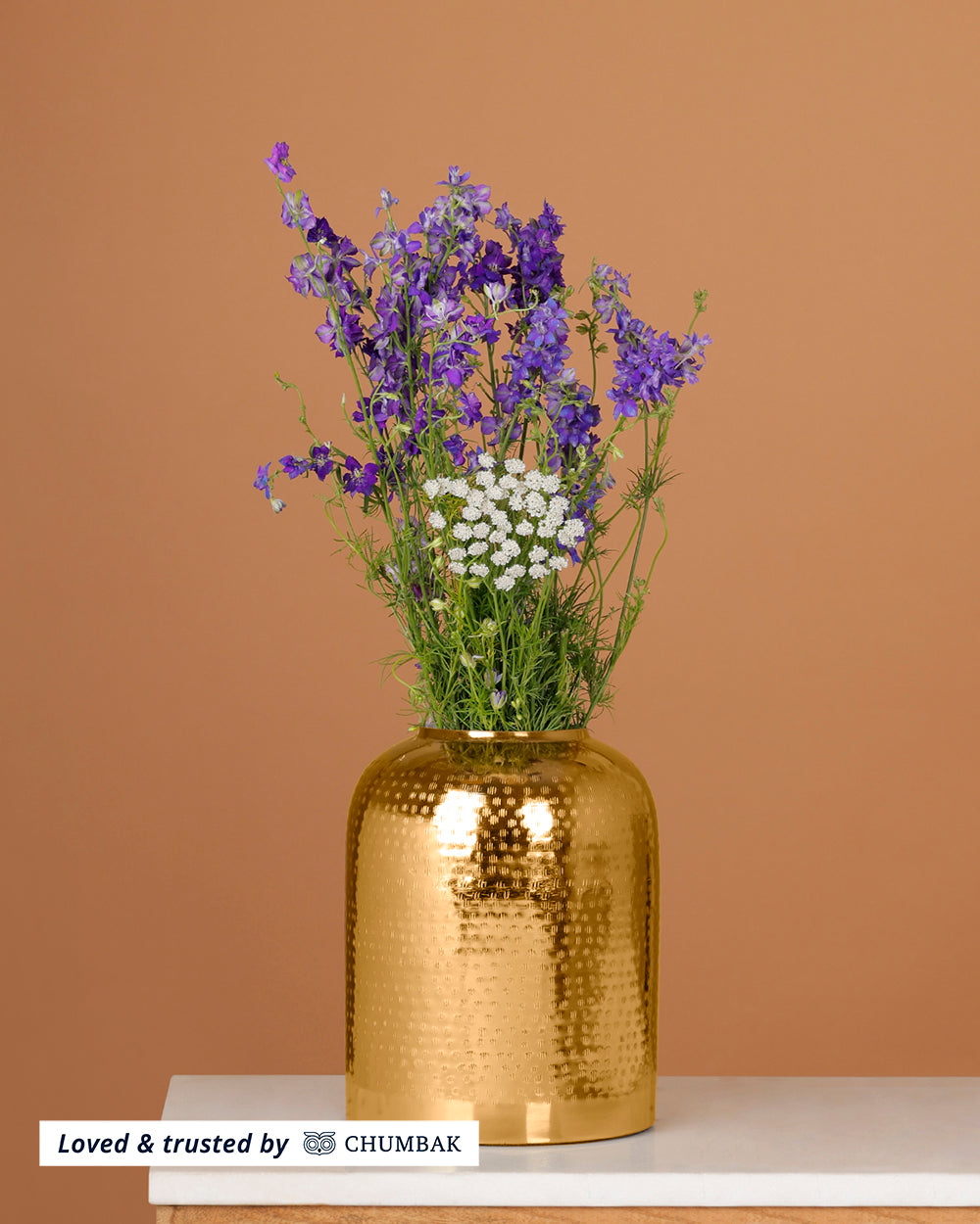 Classic Gold Dome Vase