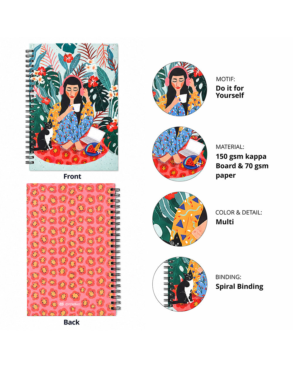 Do it for yourself Spiral Note book