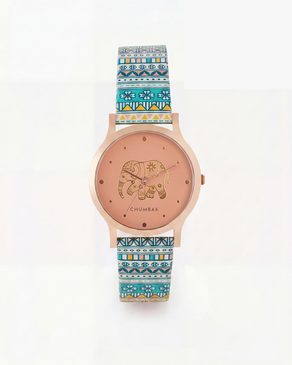 TEAL by Chumbak Carnival Elephant Watch