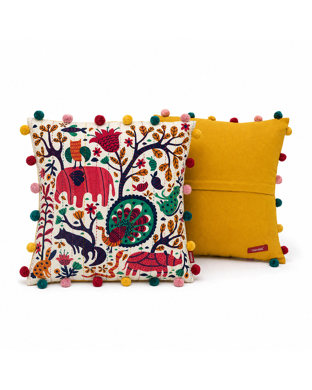 Sundarbans 16" Gondh Cushion Cover