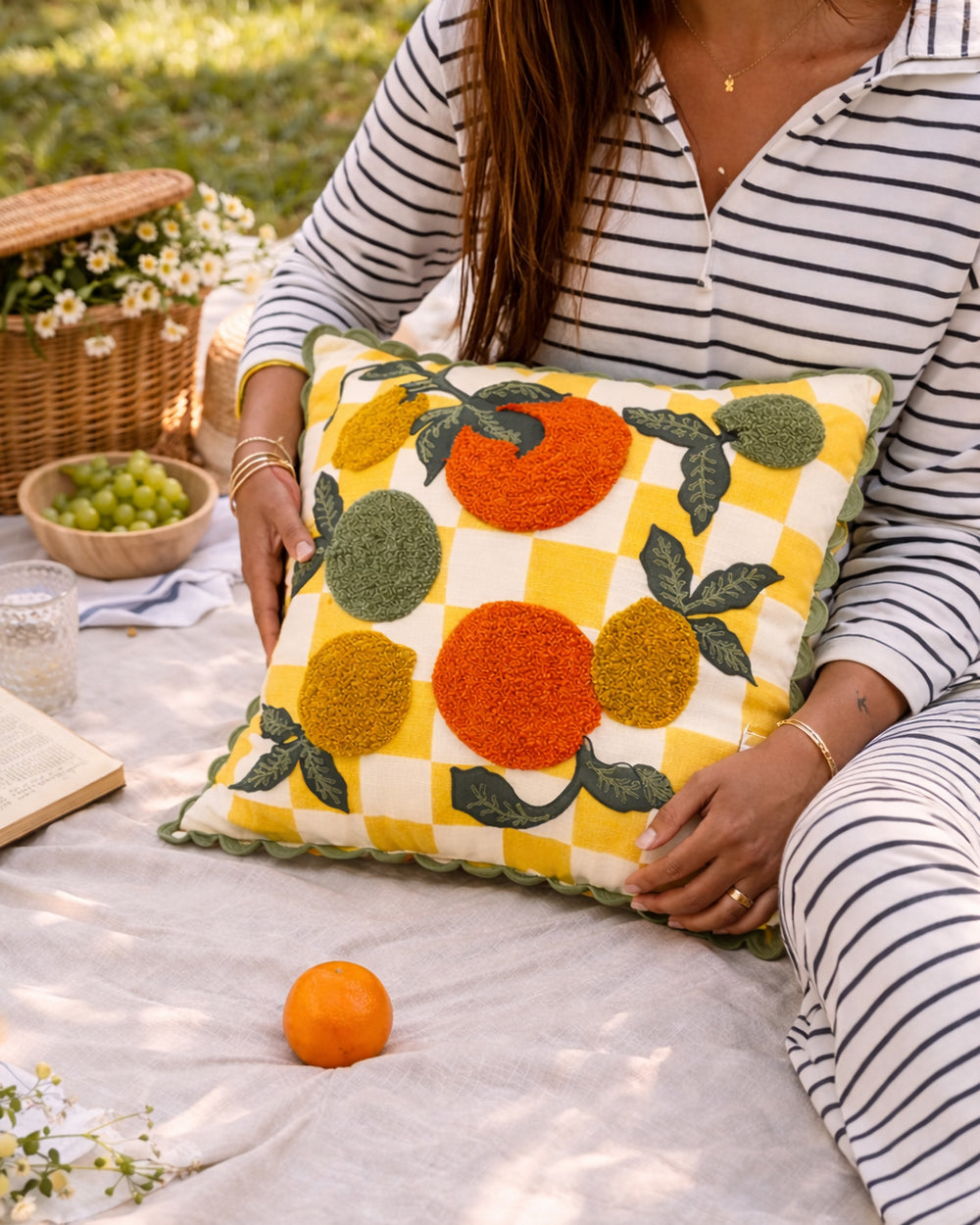 Limoncello Cushion | Citrus Zest