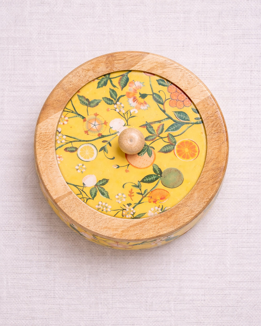 Limonata Wooden Roti Box | Citrus Zest