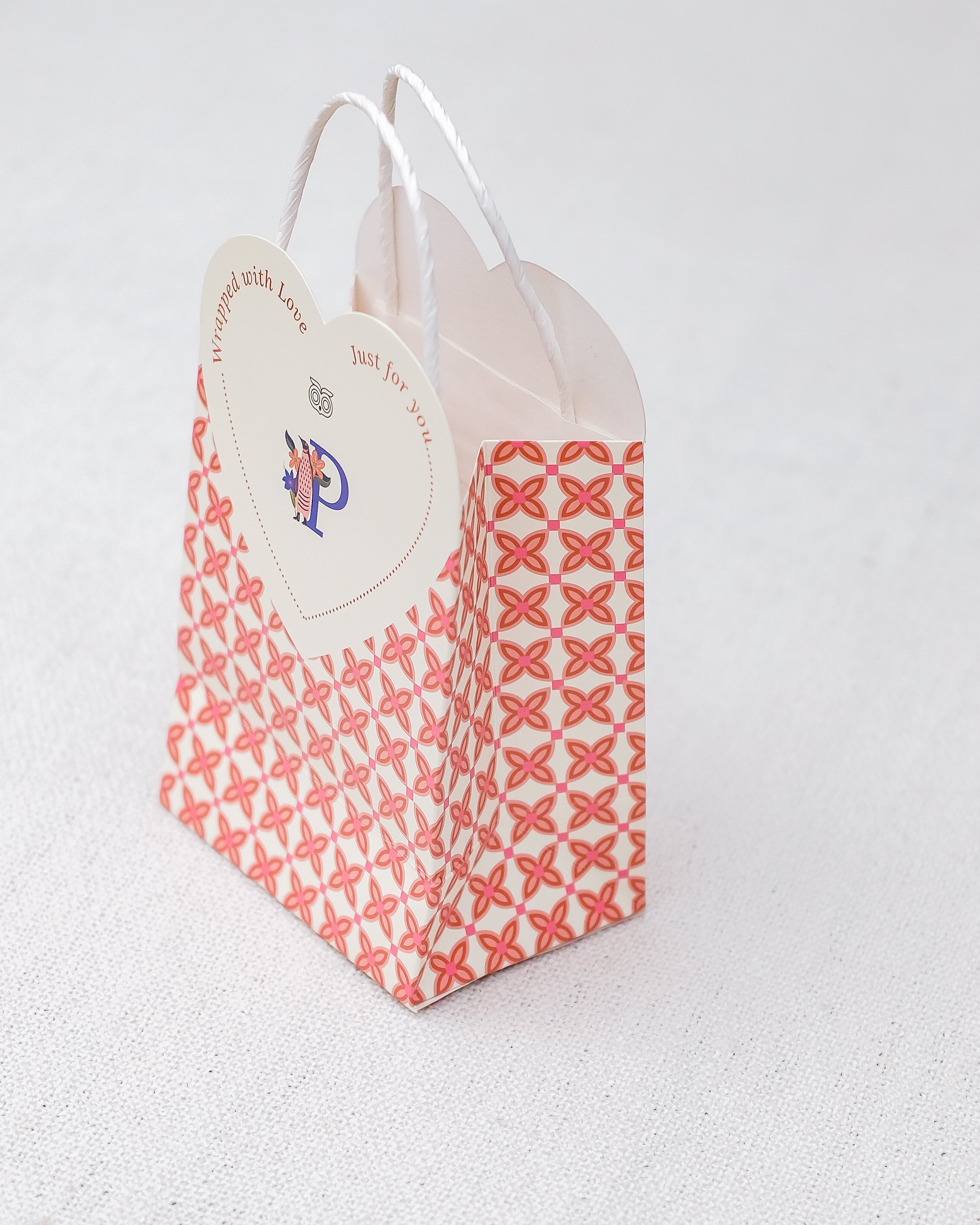 "To P, with Love" Gift Bag - Penguin