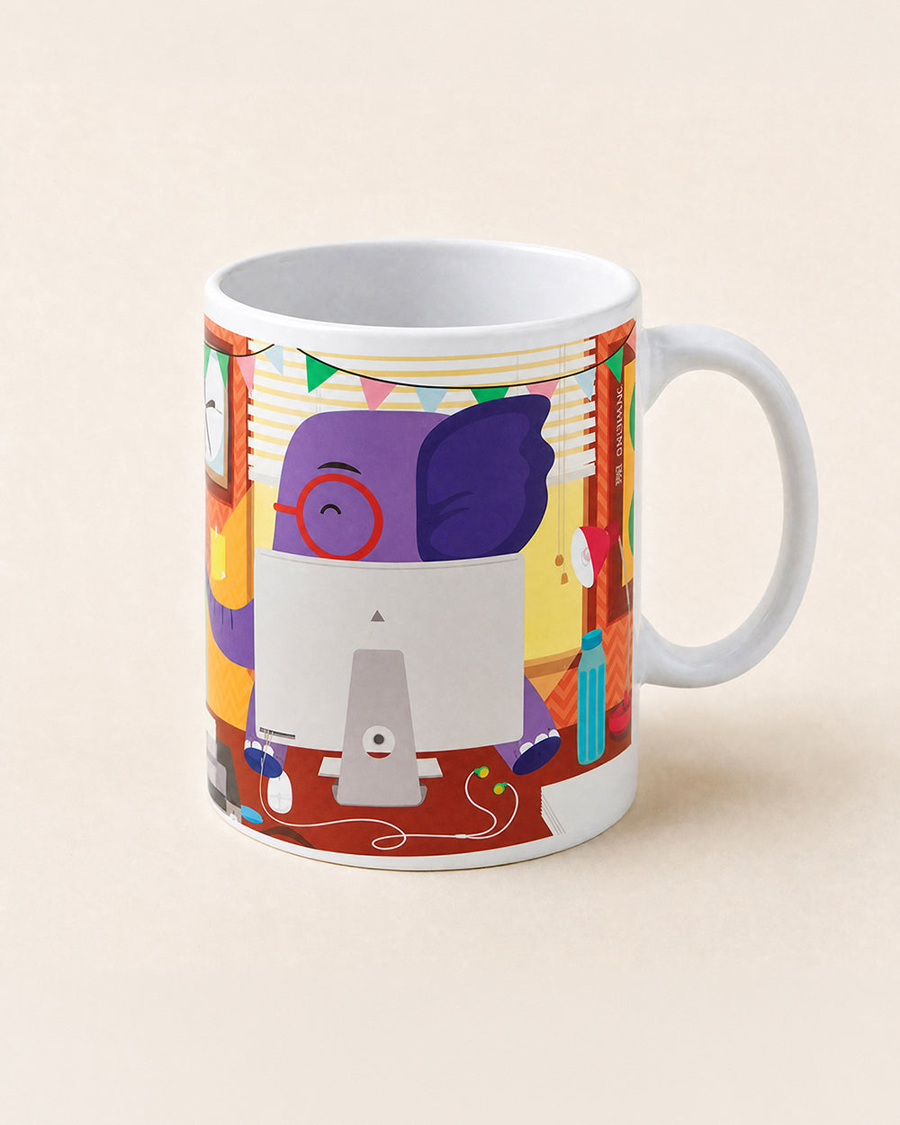 Let's Work Together Mug-Multi