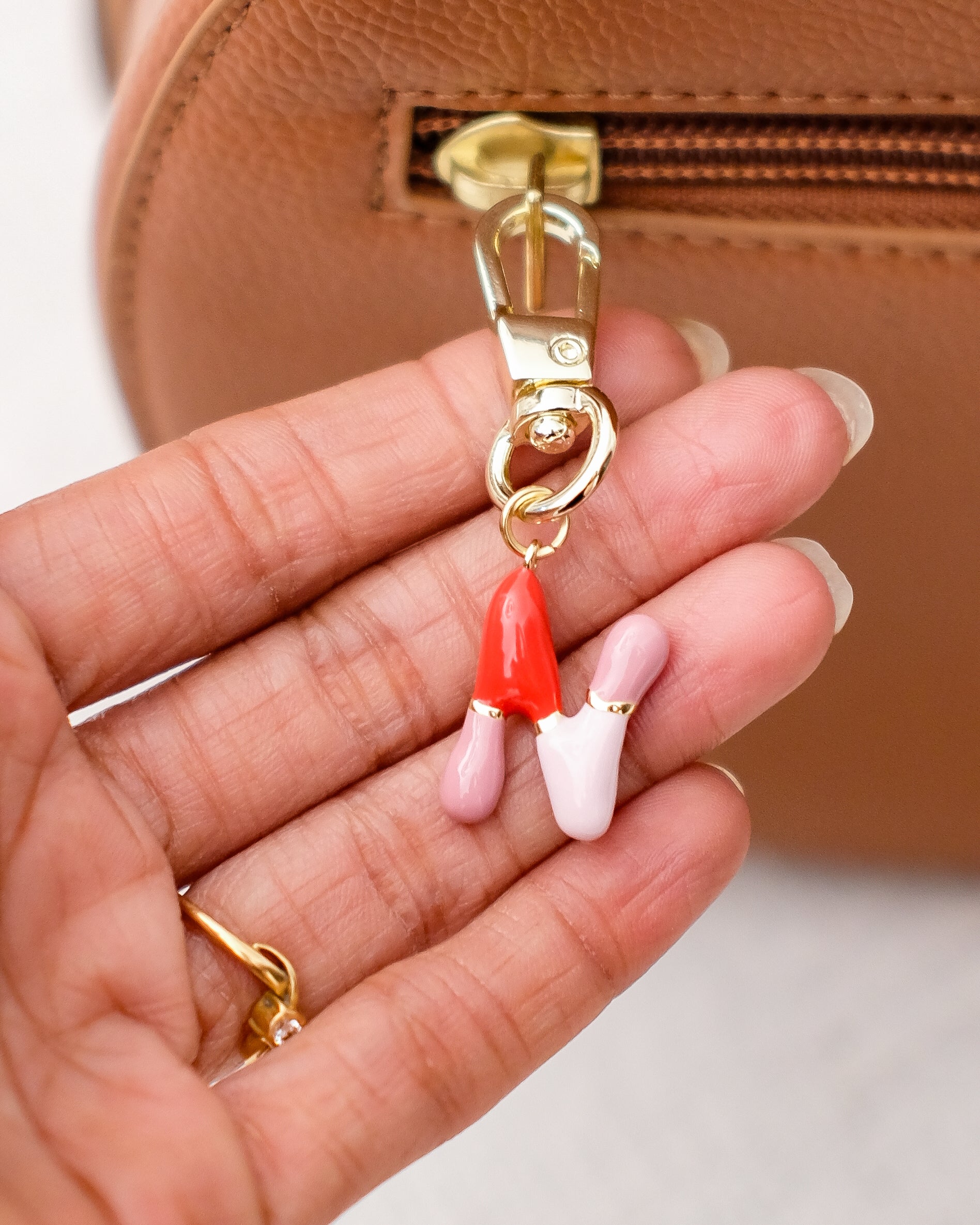 Alphabet Charm Hook - N