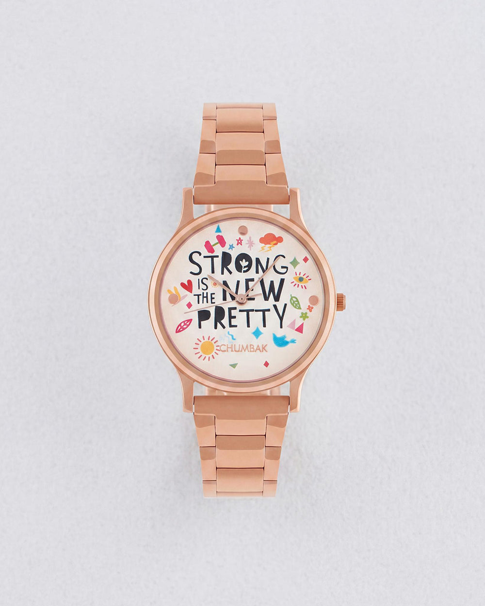 TEAL by Chumbak Strong is the new pretty Watch,Metal link Strap