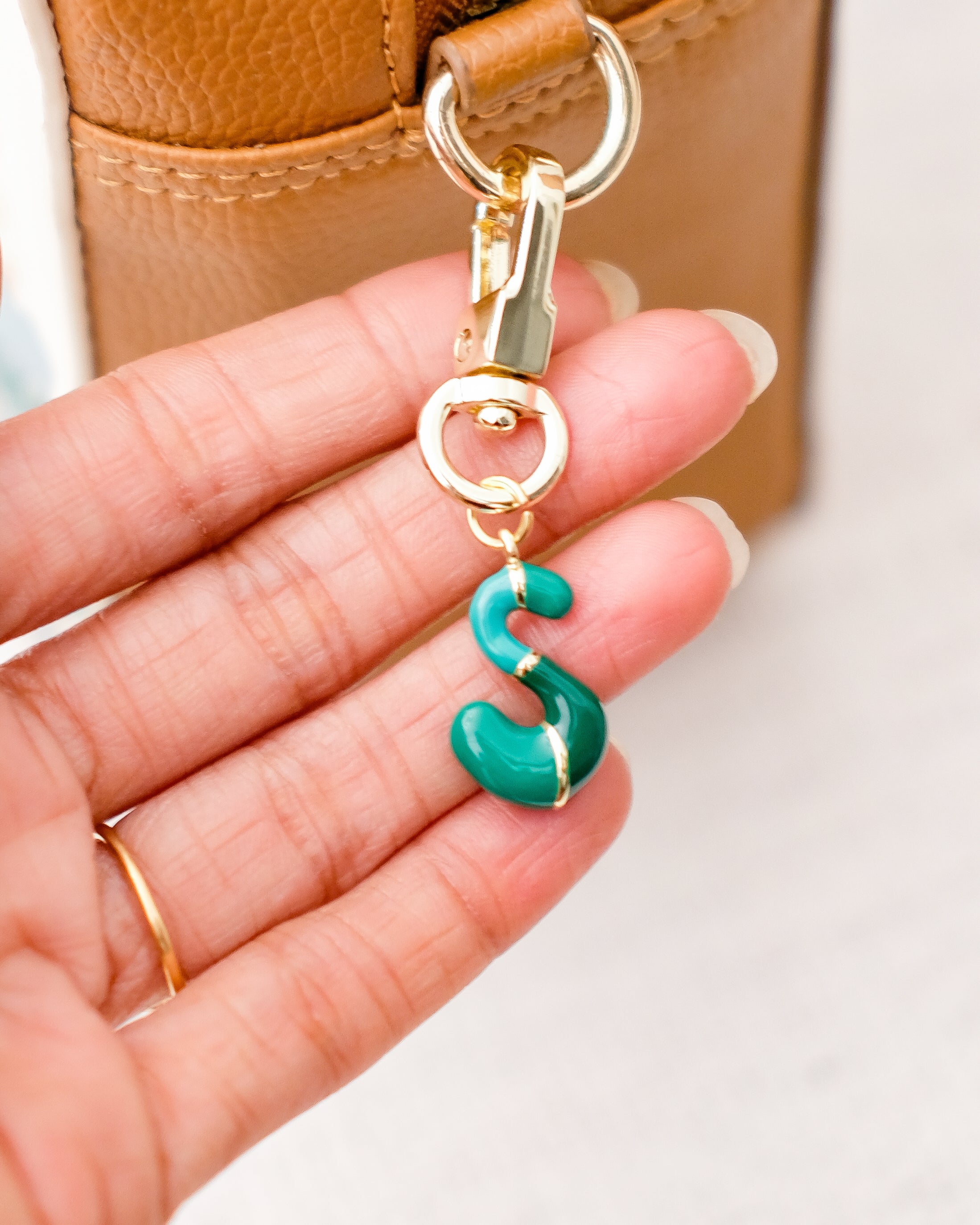 Alphabet Charm Hook - S