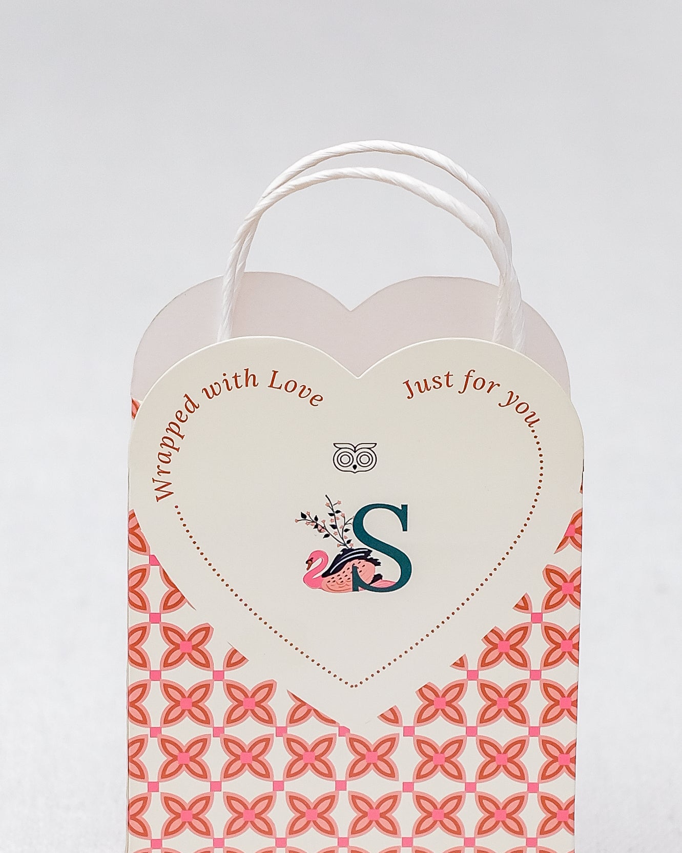 "To S, with Love" Gift Bag - Swan