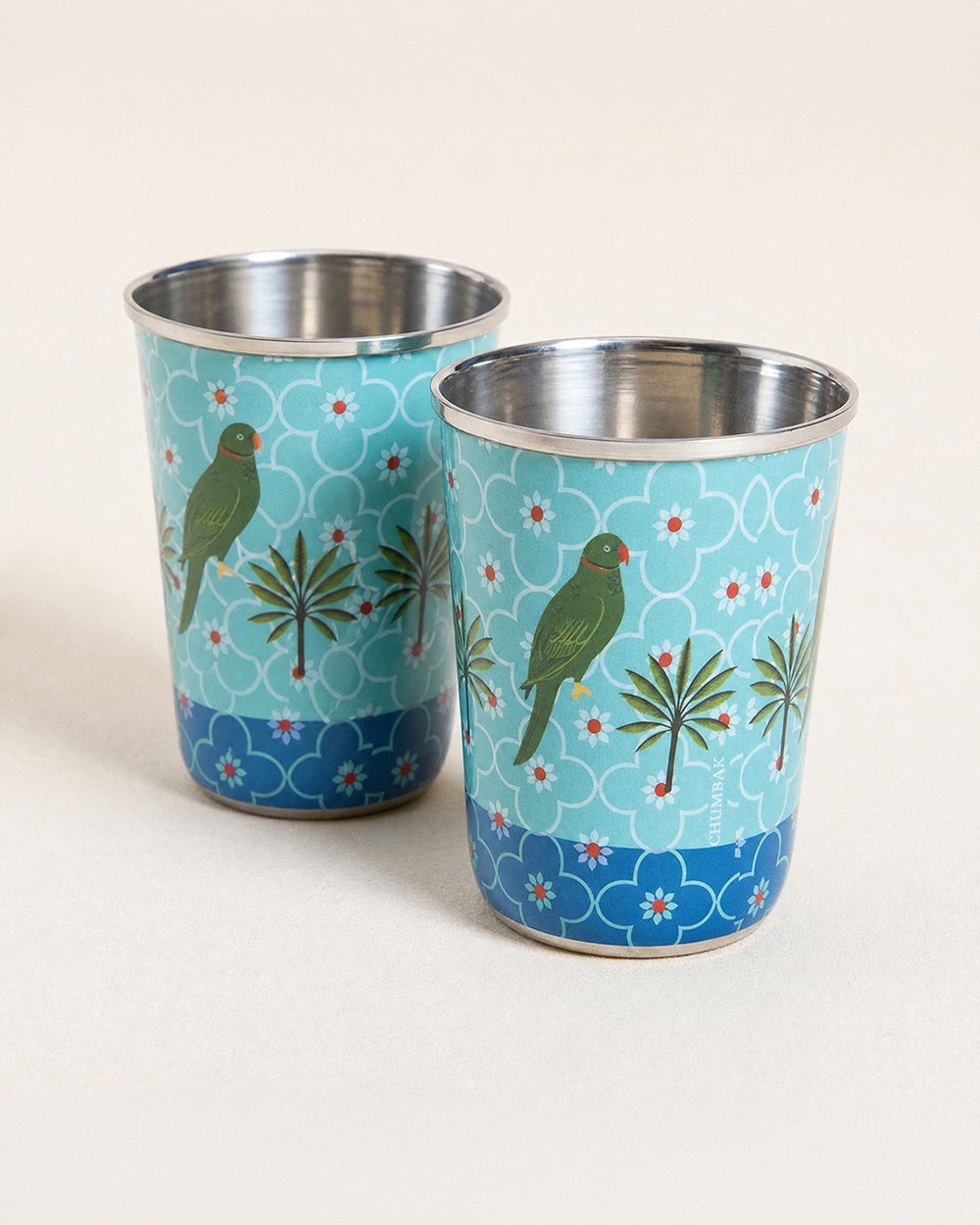 Chettinad Steel Tumbler set