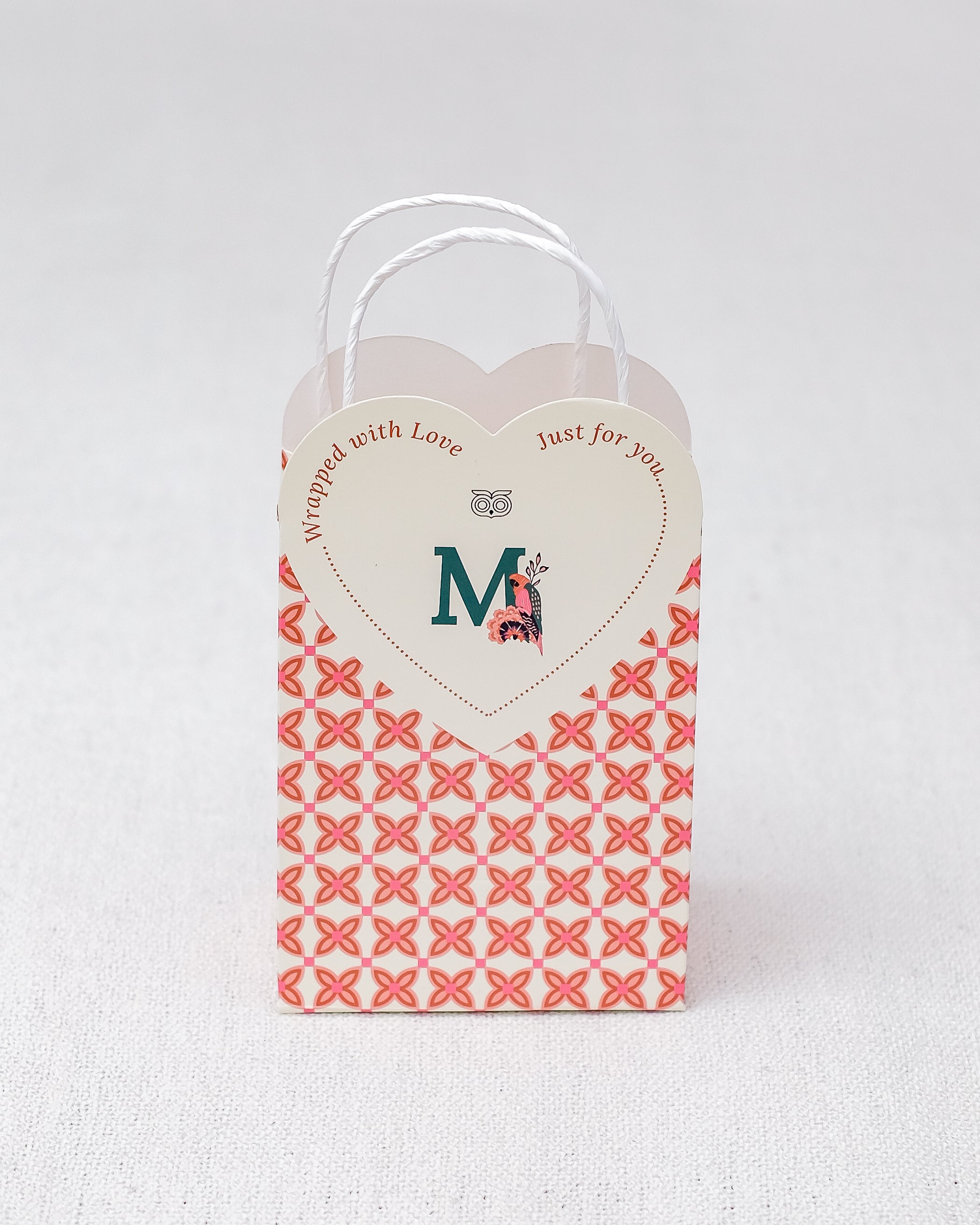 "To M, with Love" Gift Bag - Macaw