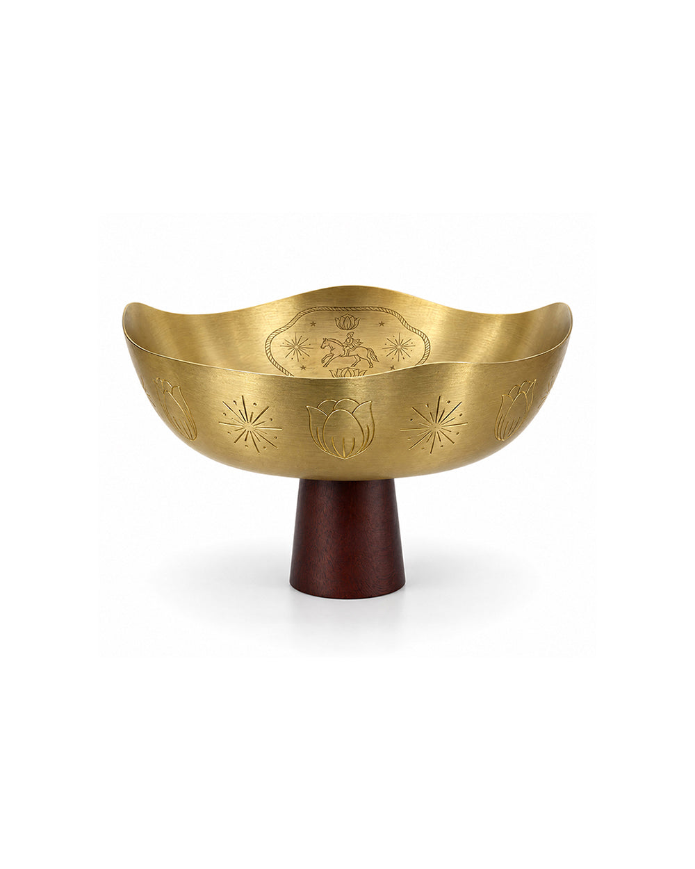 Mehfil Mood Brass Platter | Haveli Socials