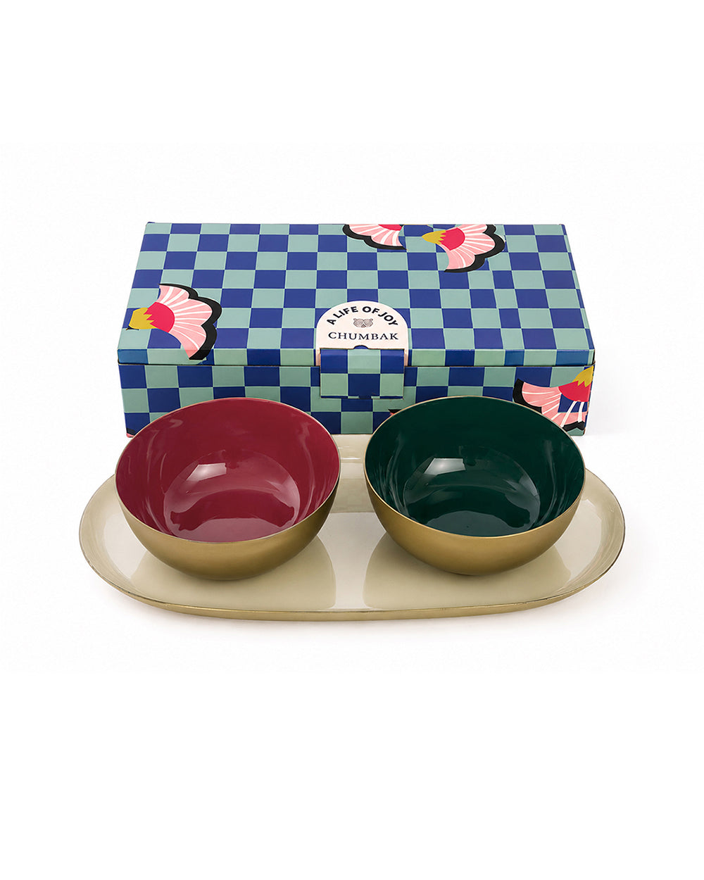 Tabletop Treat platter for her set of 1 - Threads of Joy