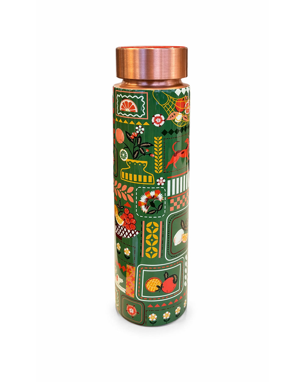 Limonata Copper Bottle, 900ml | Citrus Zest