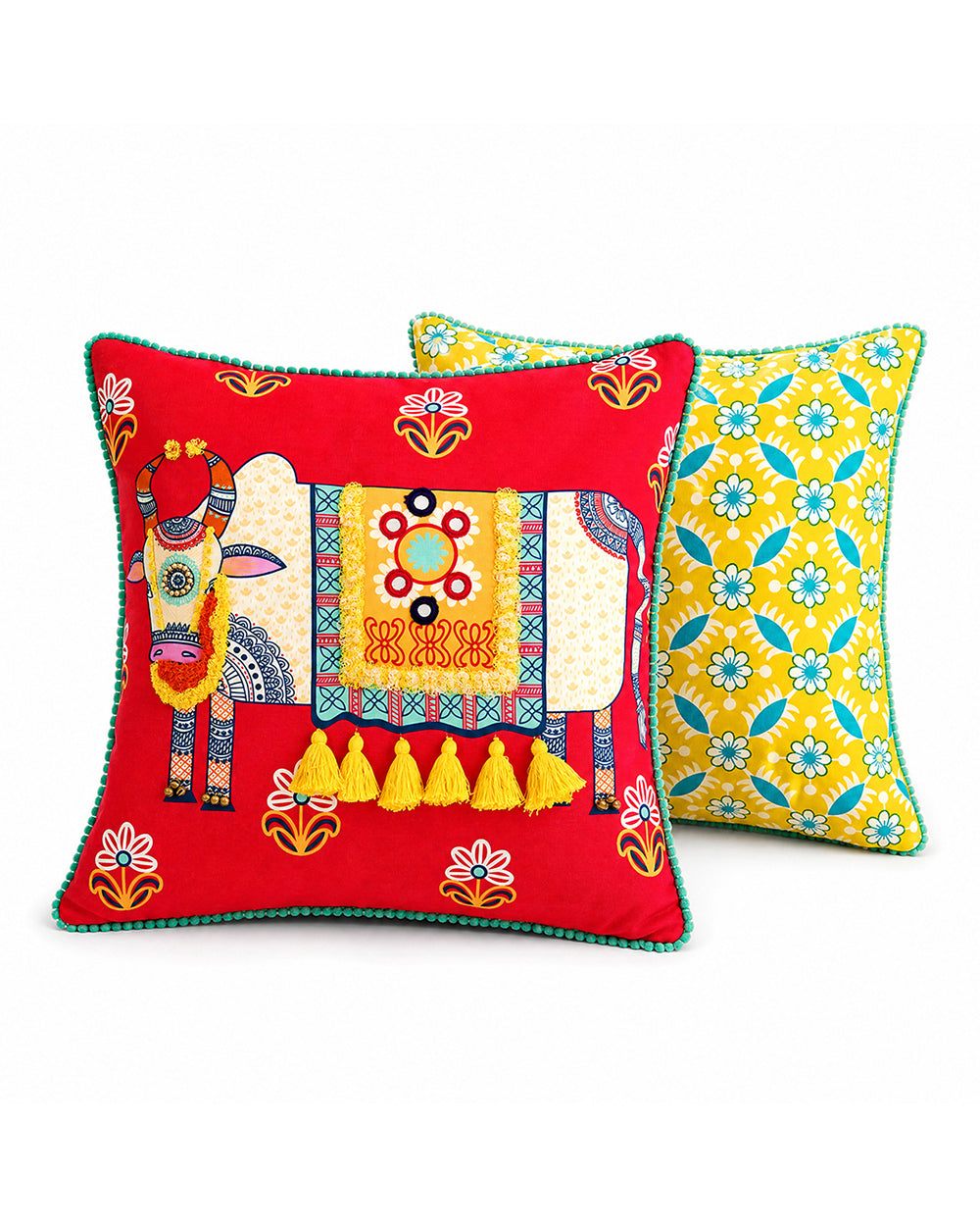 Moo-s like Jagger Kutch Cushion Cover