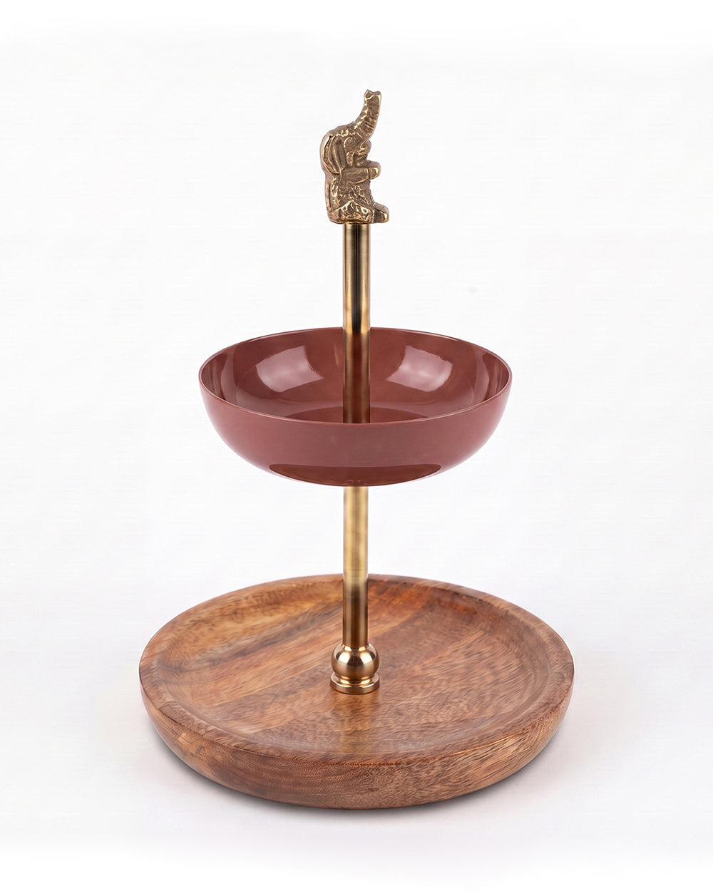 Tusker Tales 2-Tier Jewellery Holder | Forest Folklore