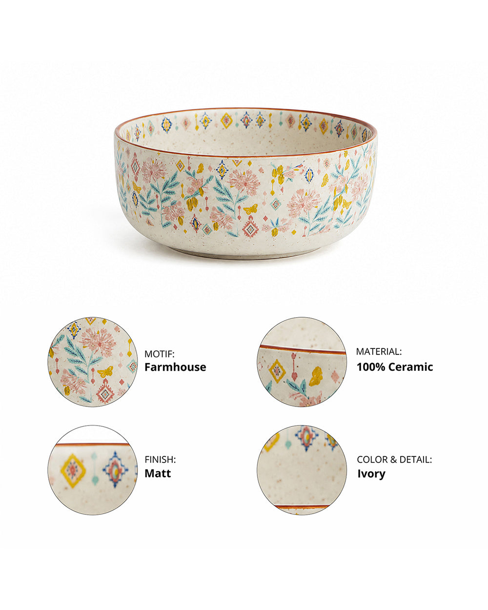 Farmhouse Serving Bowl