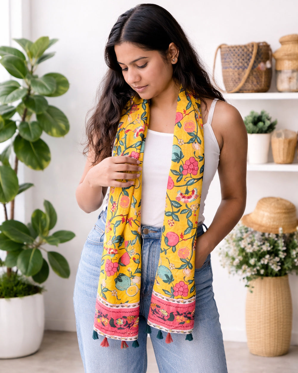 Limonata Scarf | Citrus Zest