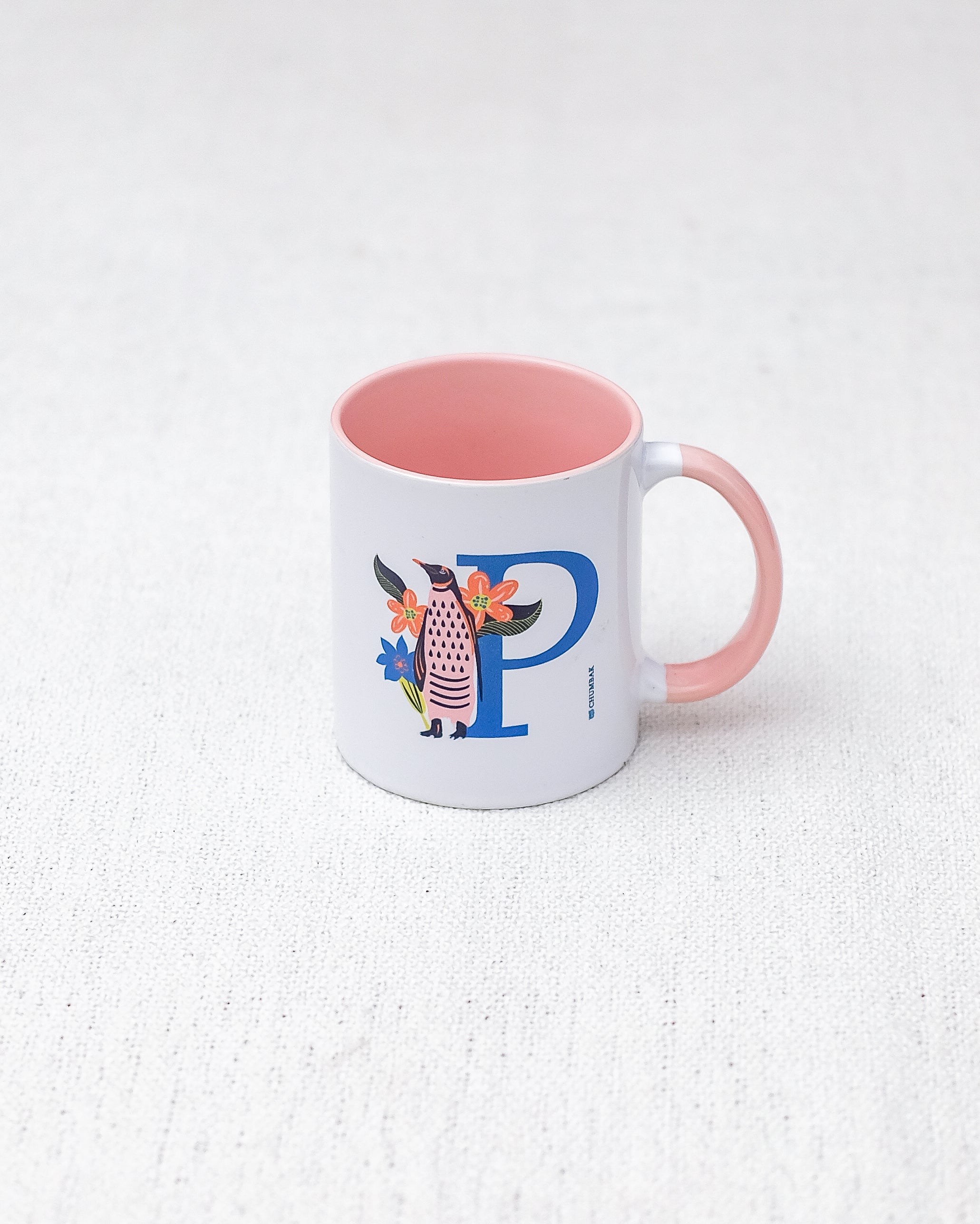 Penguin Mug – P | Gloss Finish