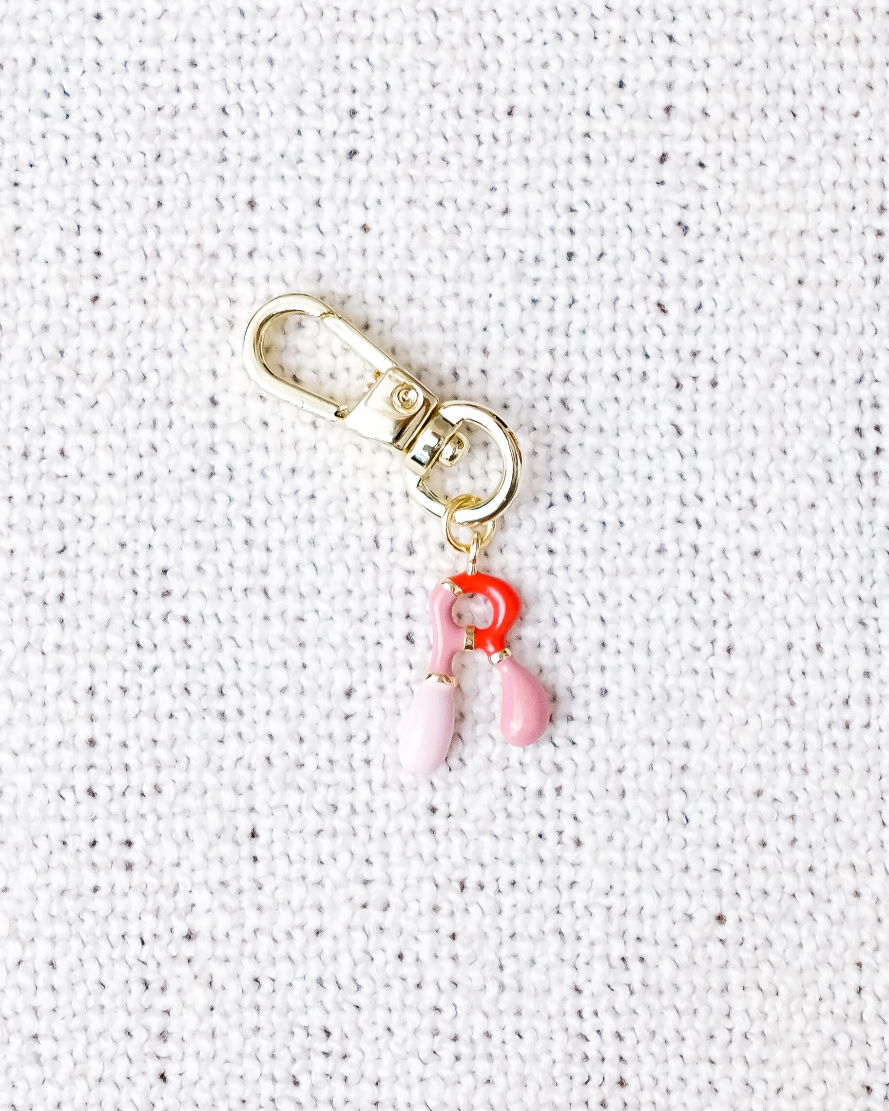 Alphabet Charm Hook - R