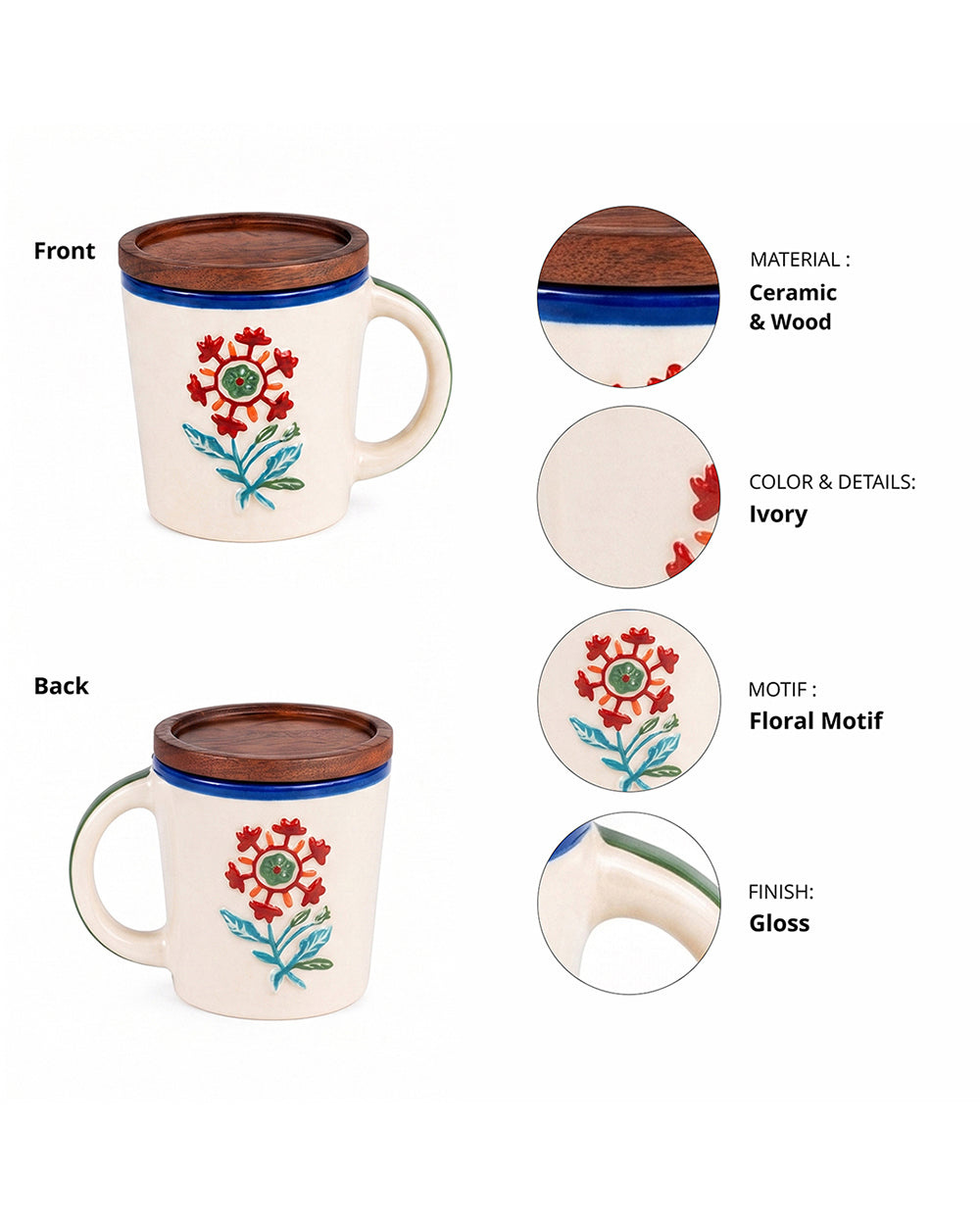 Wild Bloom Mug | Forest Folklore