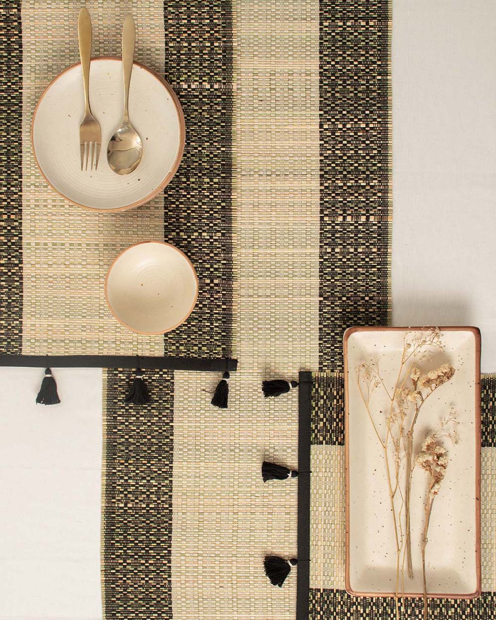 Boho Table Runner, 78″ x 13″
