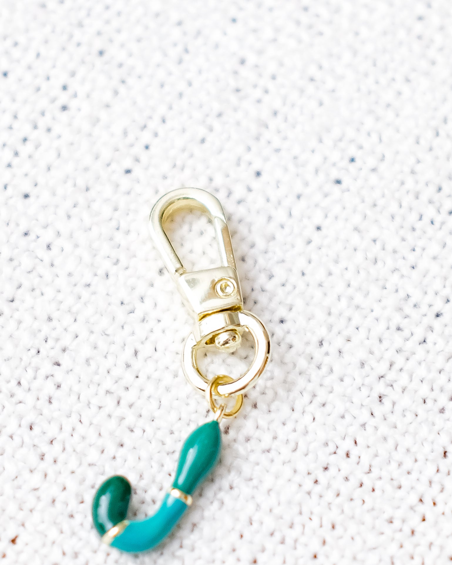 Alphabet Charm Hook - J