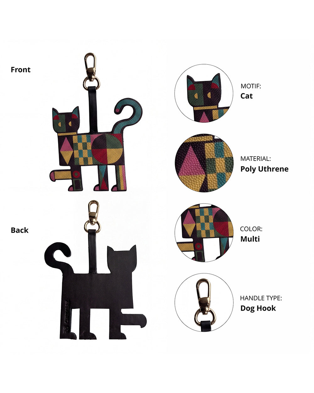 Stay Catty Bag Charm | Forest Folklore